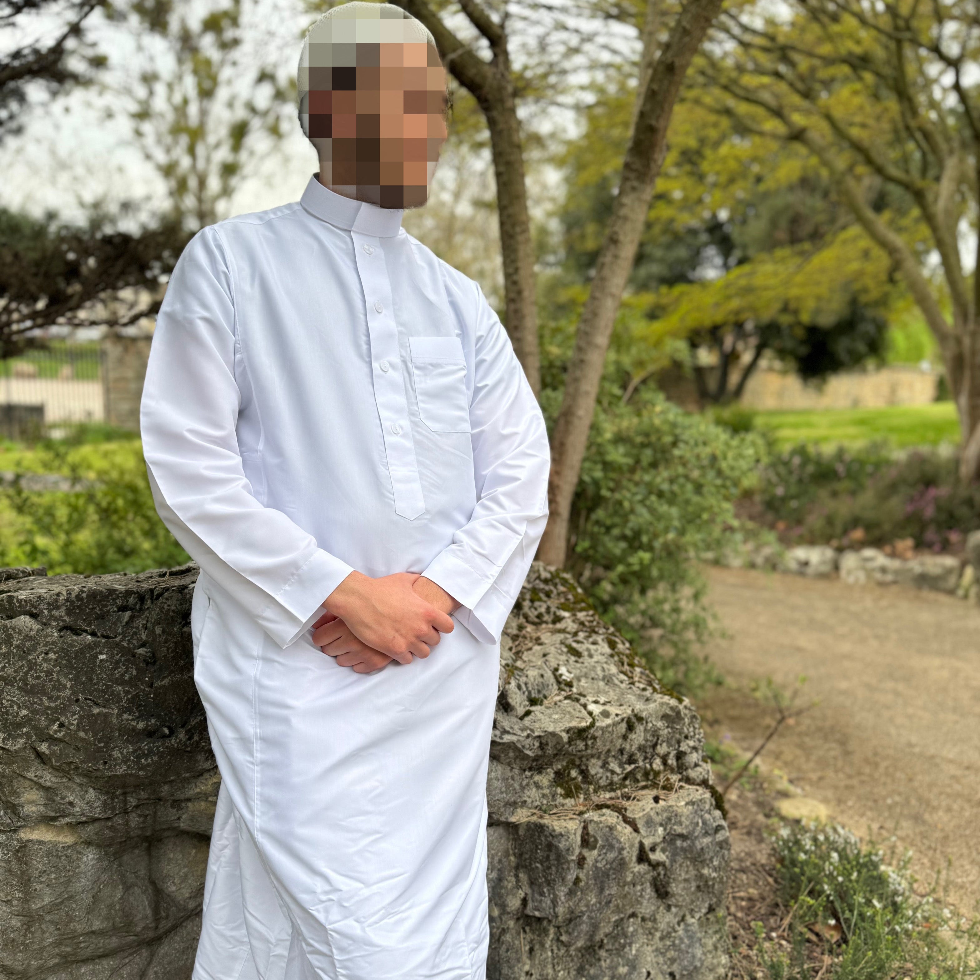 qamis blanc 
